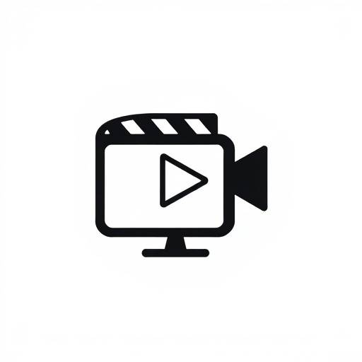 Icona di un software di editing video